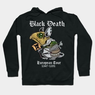 Shadowed Guardians: Plague Doctor and the Black Death Rat Hoodie